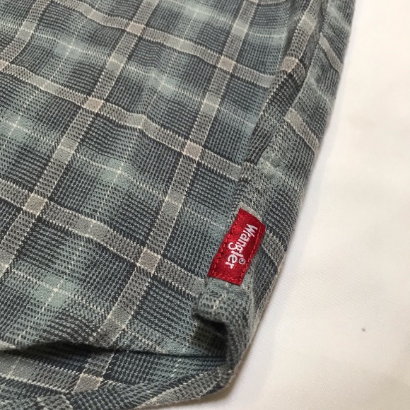 Wrangler mens gray flannel  size M - Picture 3 of 9